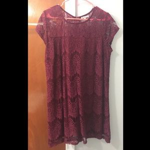 Charlotte Russe lace dress