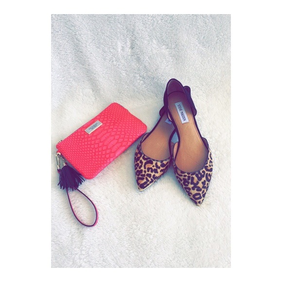 Steve Madden Shoes - 🎉2X HP🎉 Steve Madden Lorayna Leopard Flats