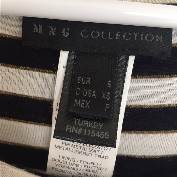 Mango stripe detailed dress - Picture 4 of 4