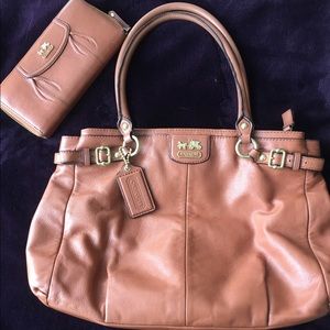 Matching Coach Purse and Wallet