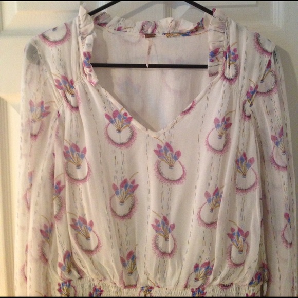 Free People Dresses & Skirts - Free People white patterned dress