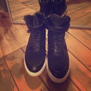 Black high tops
