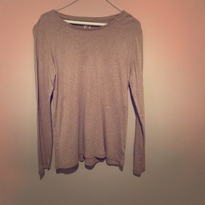 Tan long sleeved t shirt