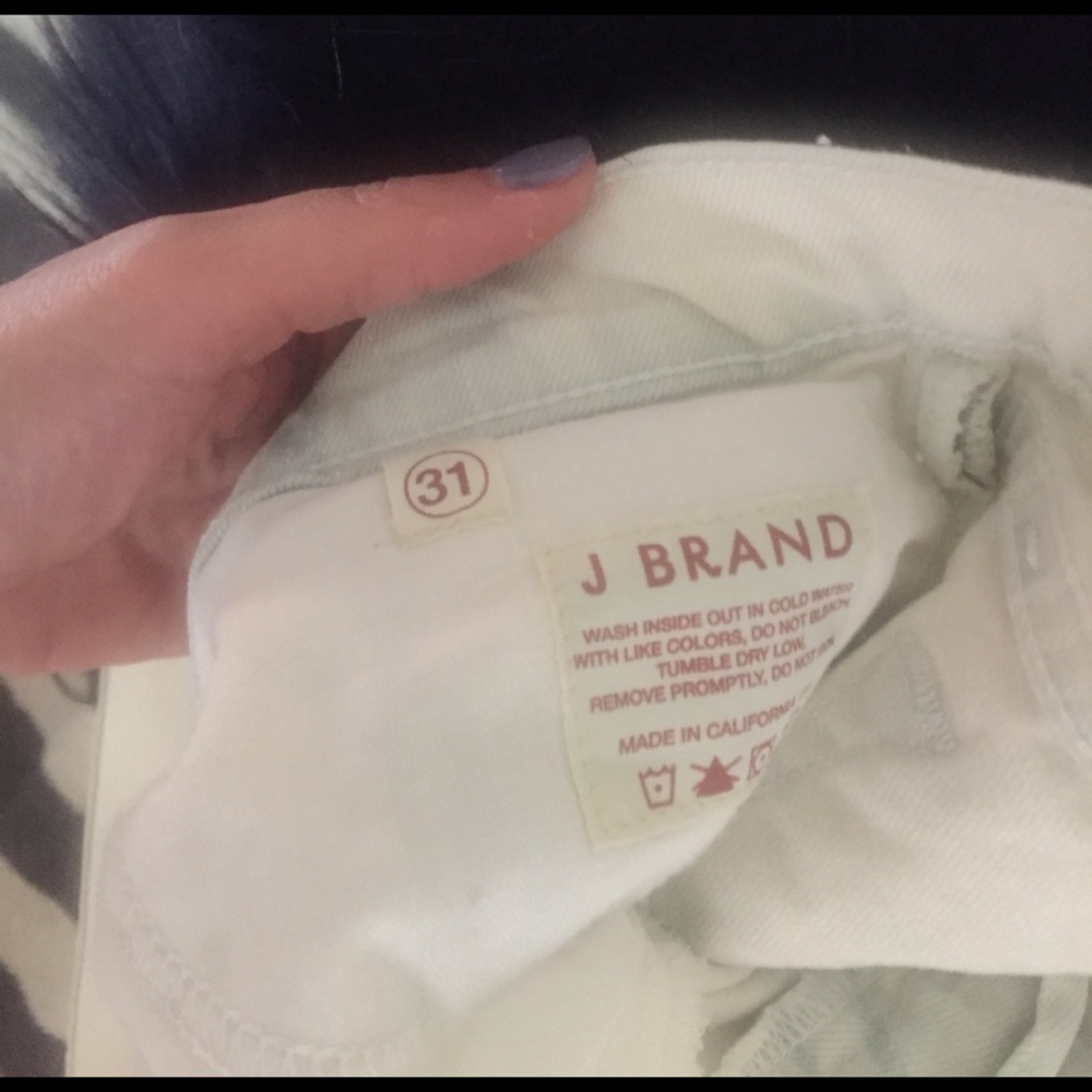 J brand ripped jeans