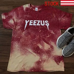 🔥YEEZUS Tie Dye/Bleach Tour Shirt🔥