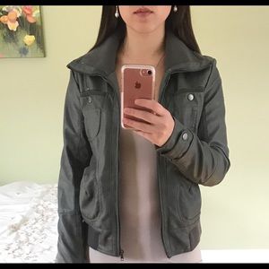 Xhilaration faux leather jacket