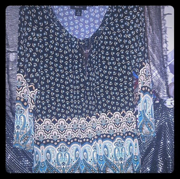 🔘CLEARANCE🔘Style & Co. Flowy tunic - Picture 1 of 4