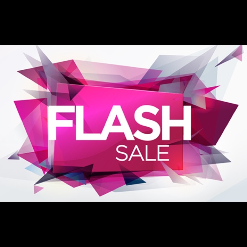 PRICE DROPS TONIGHT- FLASH SALE!