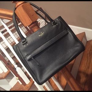 Nwot black Kaye spade purse