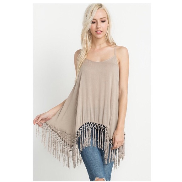 ‼️SALE - Summer Fringe Tank - Picture 3 of 3