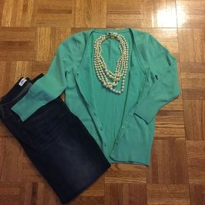 Mak Three Quarter Sleeve Cardigan