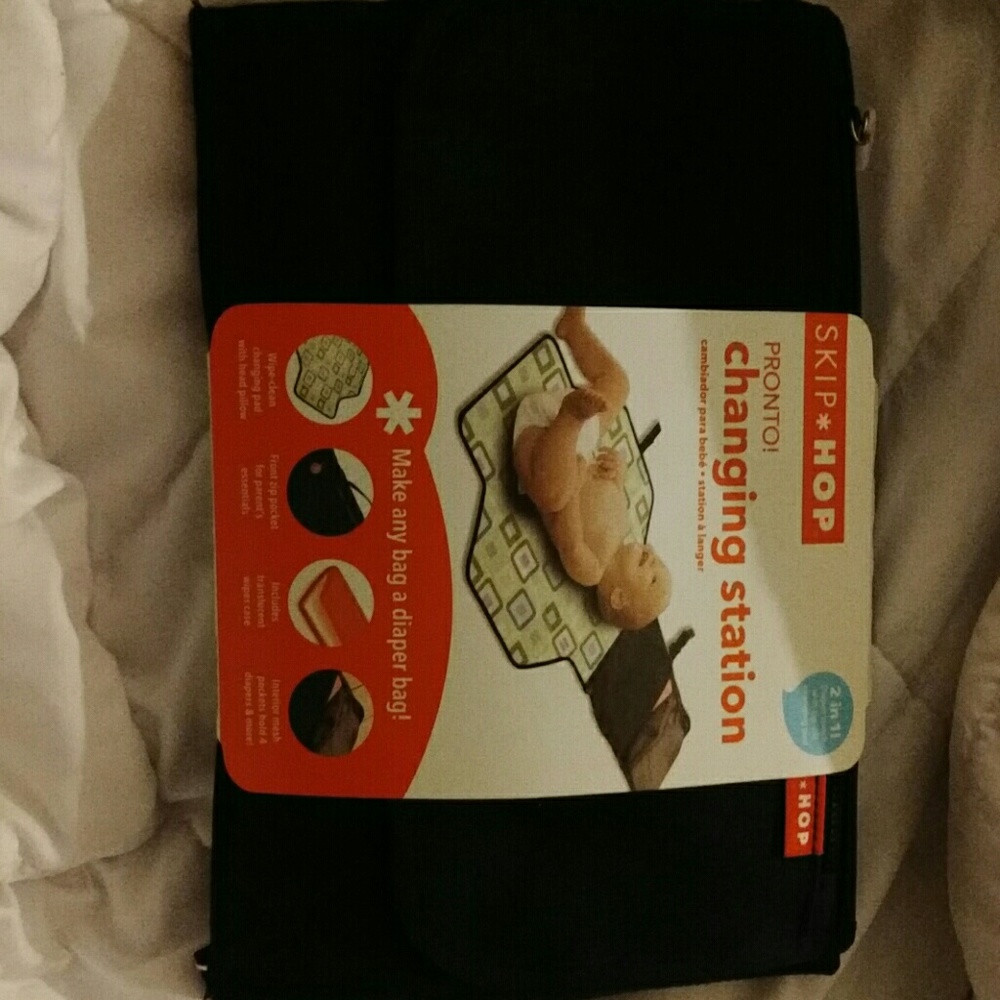 Baby changing station