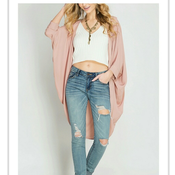 Tops - ❤♢♢Blush Duster♢♢