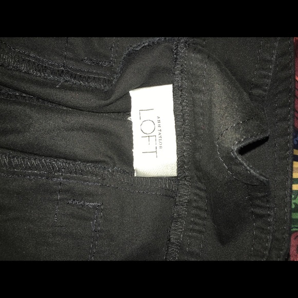 Ann Taylor Loft Black Pants - Picture 3 of 3