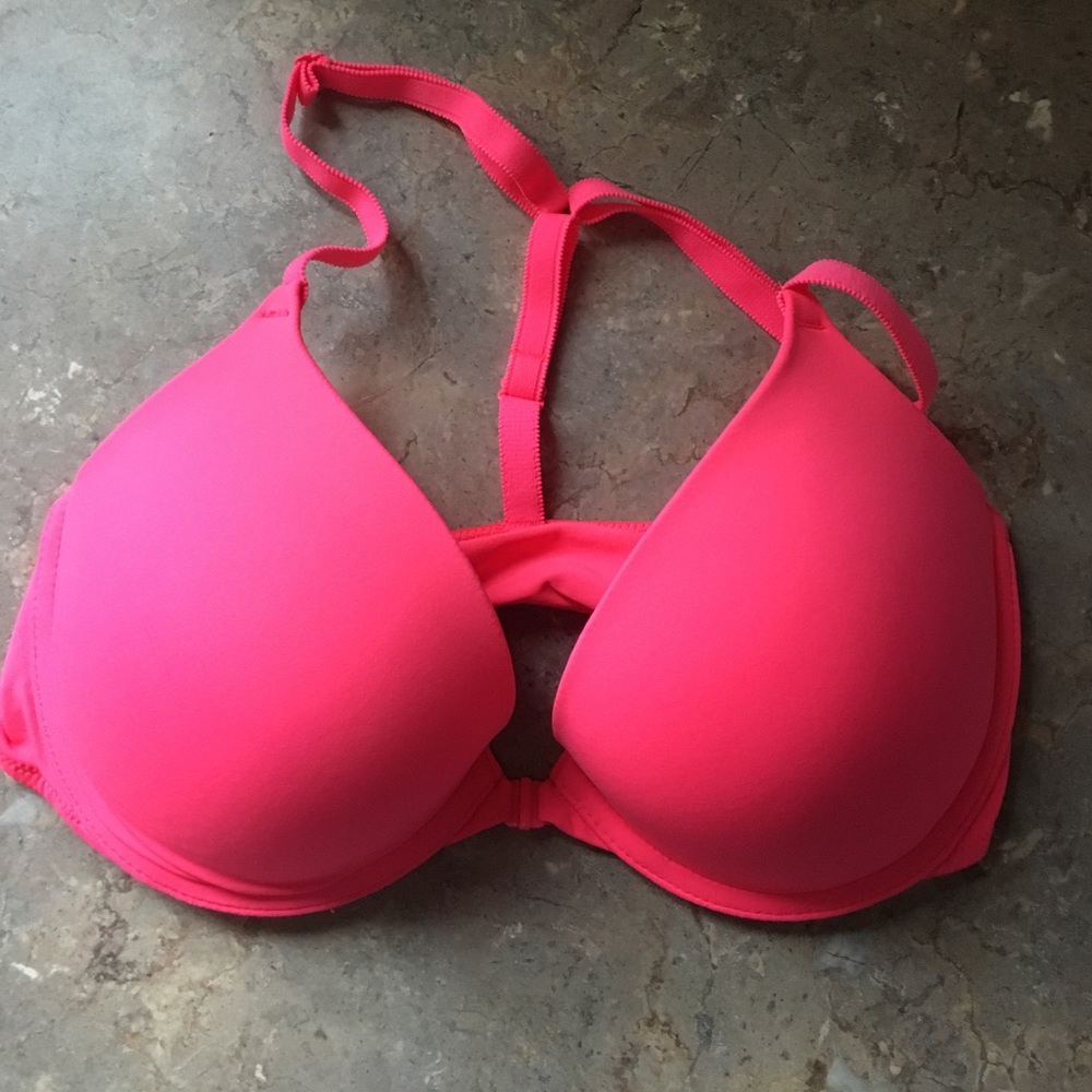 Pink Victoria's Secret Bra with Front Closure