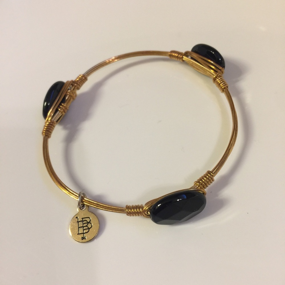 Bourbon and Boweties size large black/gold