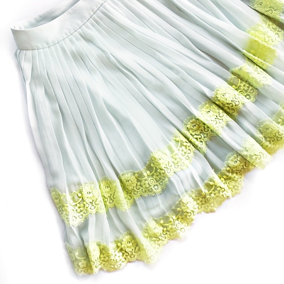 Ted Baker Dresses & Skirts - Ted baker pleated lace skirt