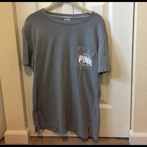 PINK VS Grey Campus Tee💕