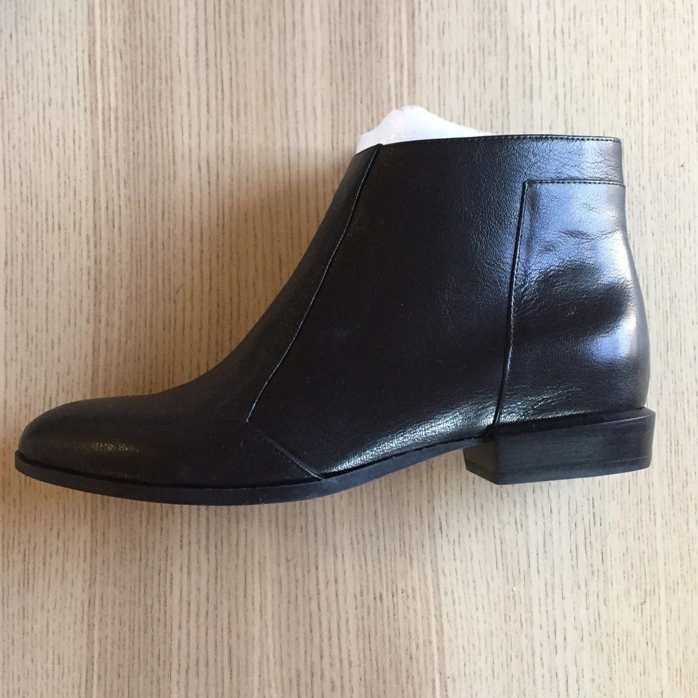 Black Nine West Dopler ankle boot. New