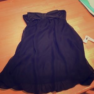 LITTLE BLACK DRESS WITH BOW!!