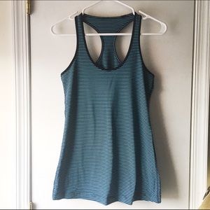 Lululemon Striped Workout Tank  M/L