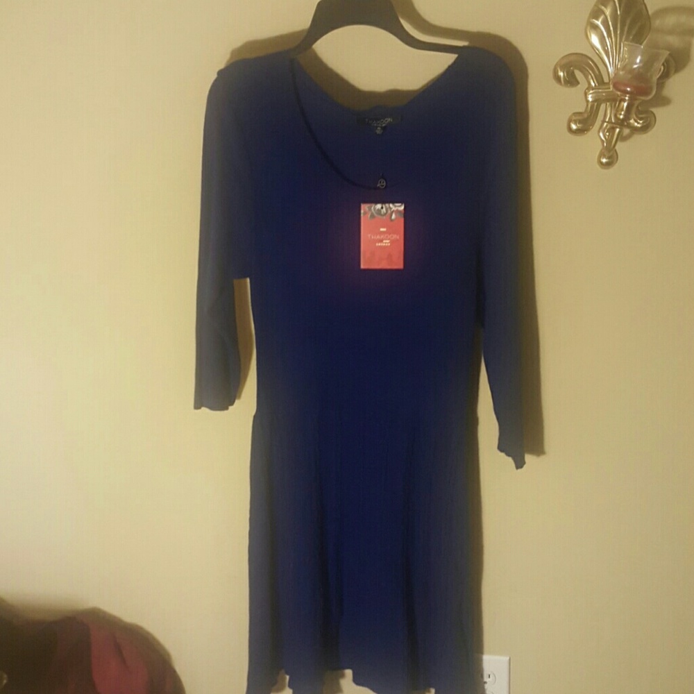 Fit and flare sweater dress - XL
