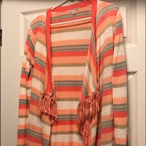 Cute Coral Cardigan Size S
