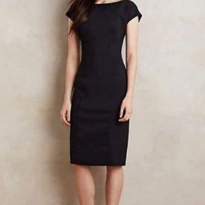 Anthro Black Maeve Anthropologie Dress