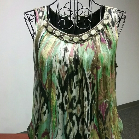 Cache silk blouse - Picture 2 of 7