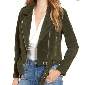 ISO::olive juice suede jacket
