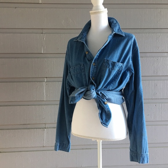 ASOS Tops - ASOS chambray button down