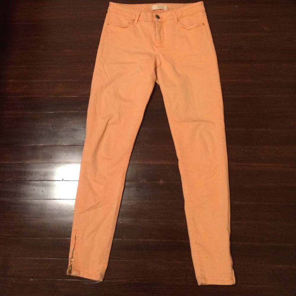 Zara spring pants- Zara skinny demin stretch pants