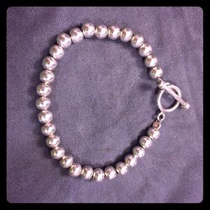 Silpada sterling silver beaded bracelet