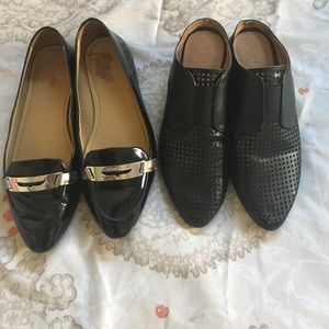 Coach loafers w/ oxford slip on (Bundle of 2)