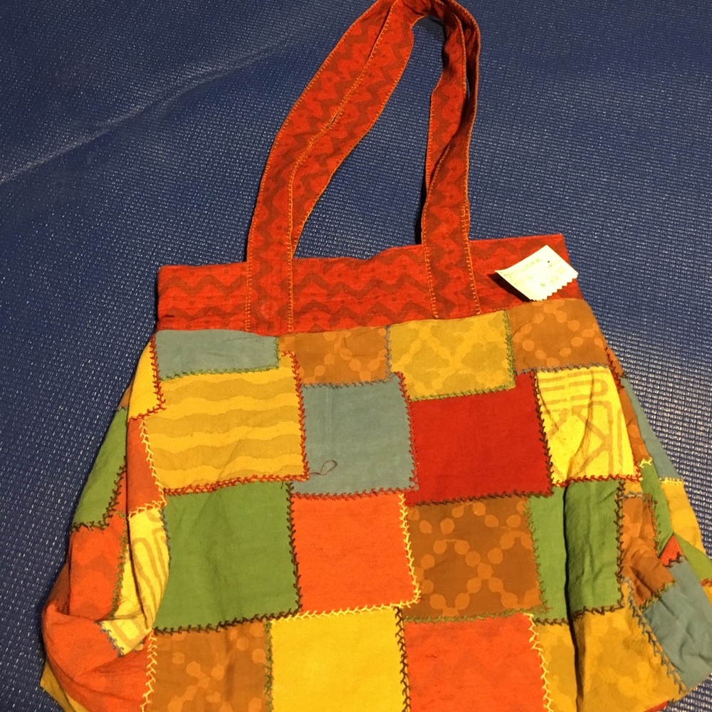 Patchwork bag made in India