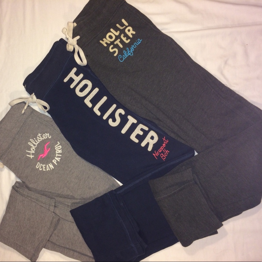Three yoga pants
