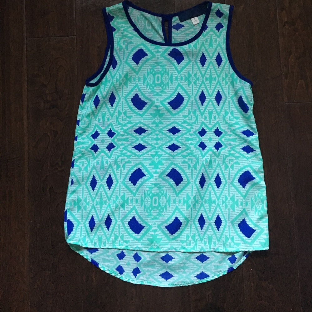 Teal shirt!
