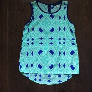 Teal shirt!