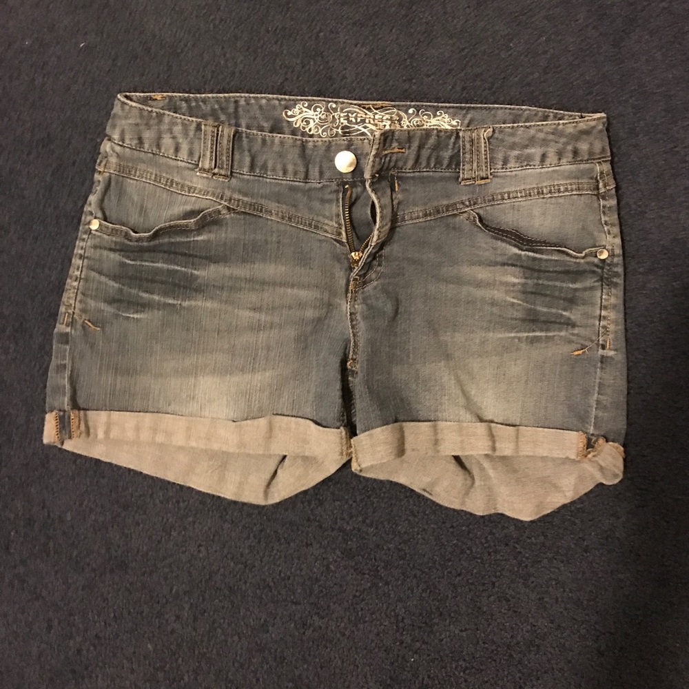 Express jean shorts