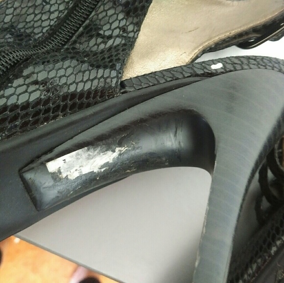 SEXY OPEN TOE SLING BACK HEELS - Picture 3 of 3