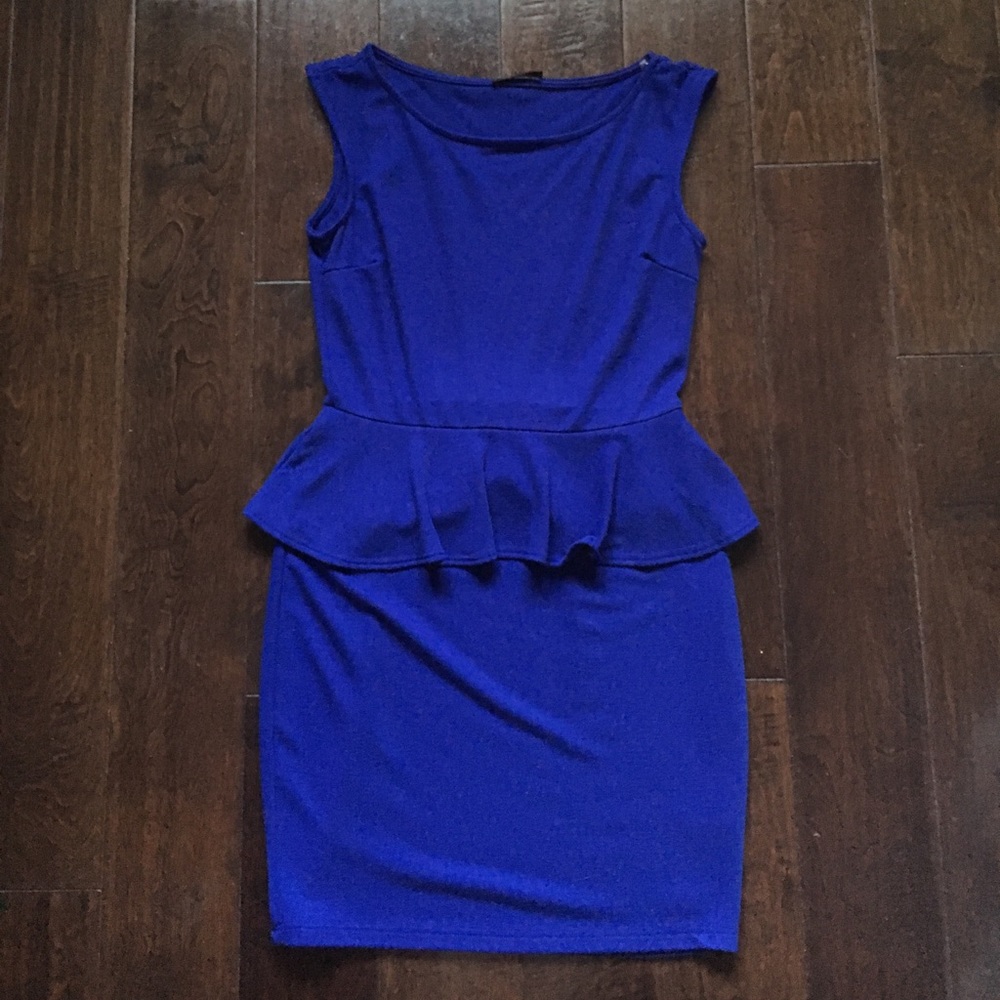 Blue dress!