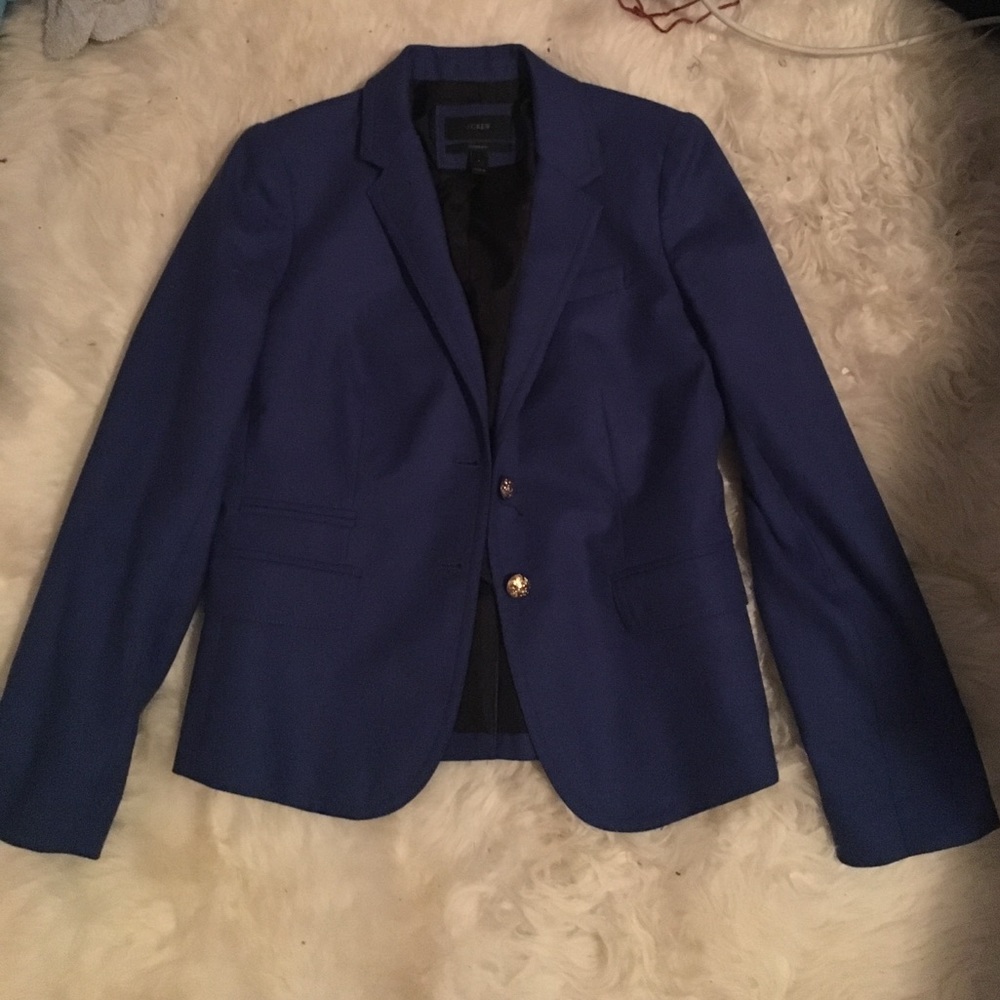 Royal Blue J.Crew school boy Blazer