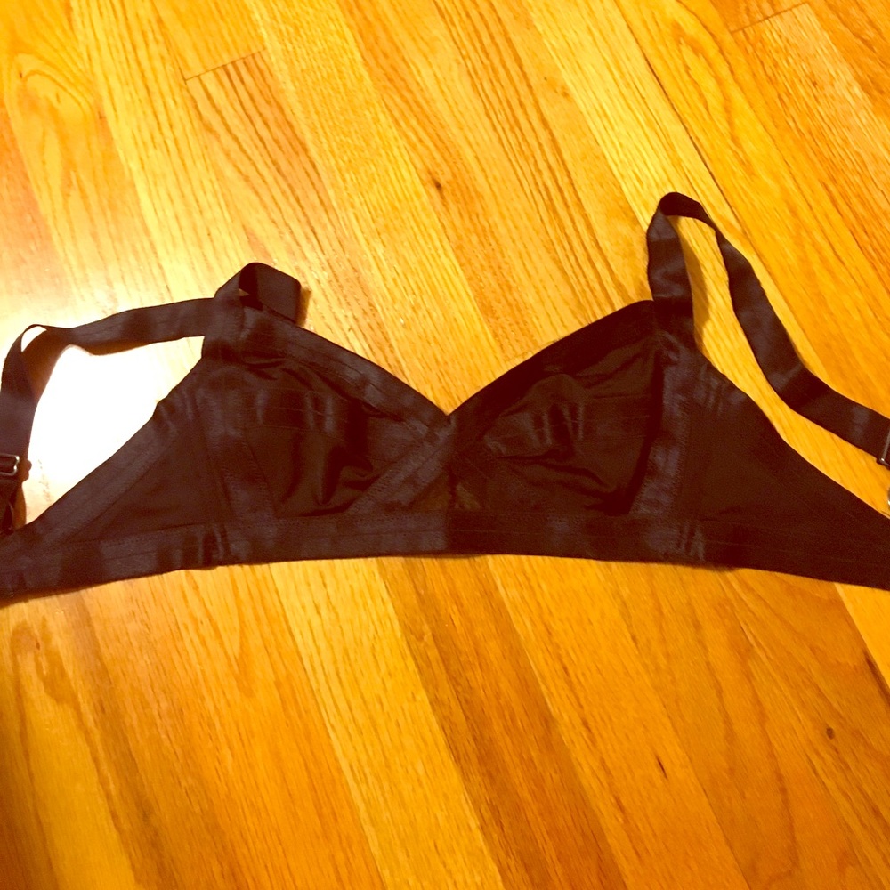 Black swim top
