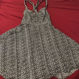 Women's Moda International cross back Dress Sz 14