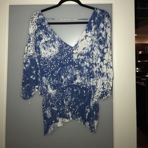 Free people cold shoulder top