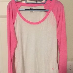 Victoria secret baseball tee!
