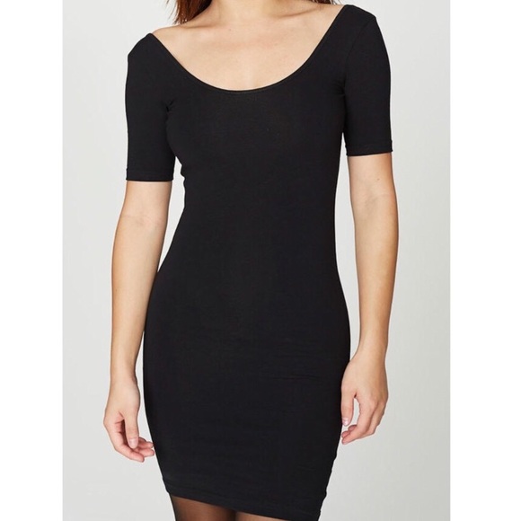American Apparel Dresses & Skirts - American Apparel Black Body Con Mini Dress