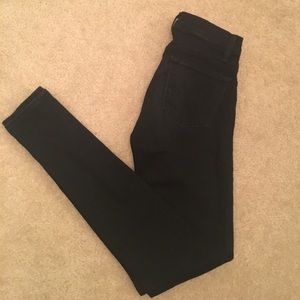 J Brand High Rise Maria Skinny Jeans in Impression