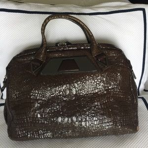 Final Sale. Large beautiful leather cross body