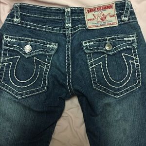 True Religion Joey Super T size 26 boot cut jeans